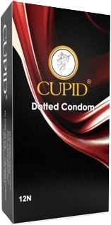 Cupid Dotted NonFlavour Condom